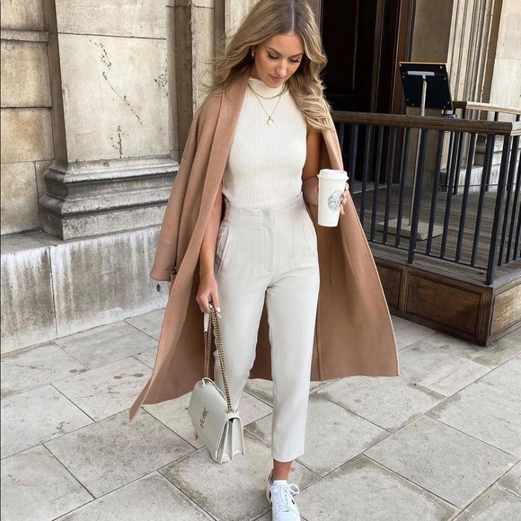 Last☄️Mango Midi coat NWT bloggers favorite - Picture 10 of 16